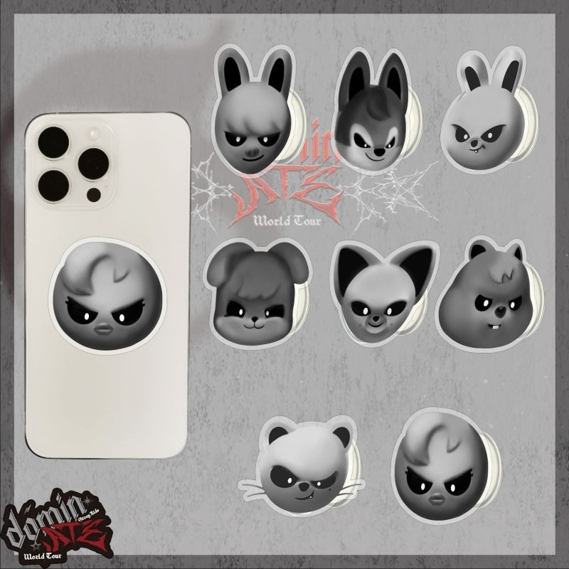 Stray Kids Skzoo Gray Mobile Phone Holder