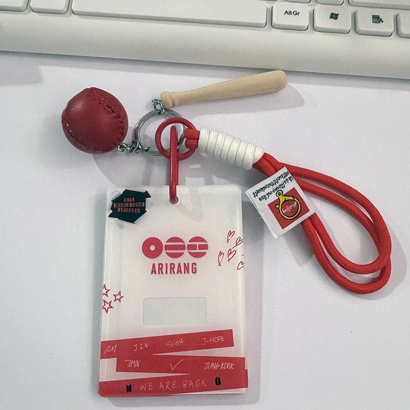 Bangtan Boys Arirang 2026 Red Keychain Accessories