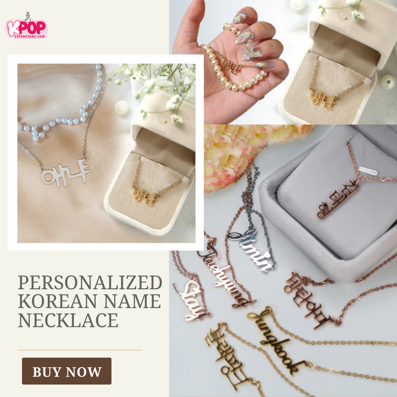 Personalized Korean Name Necklace