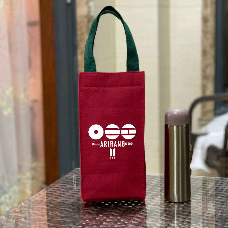 Bangtan Boys Arirang 2026 Canvas Cup Storage Bag