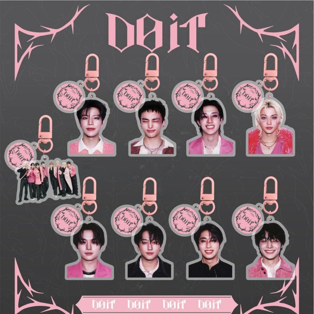 Stray Kids NEW Song Do IT Keychain Accessories