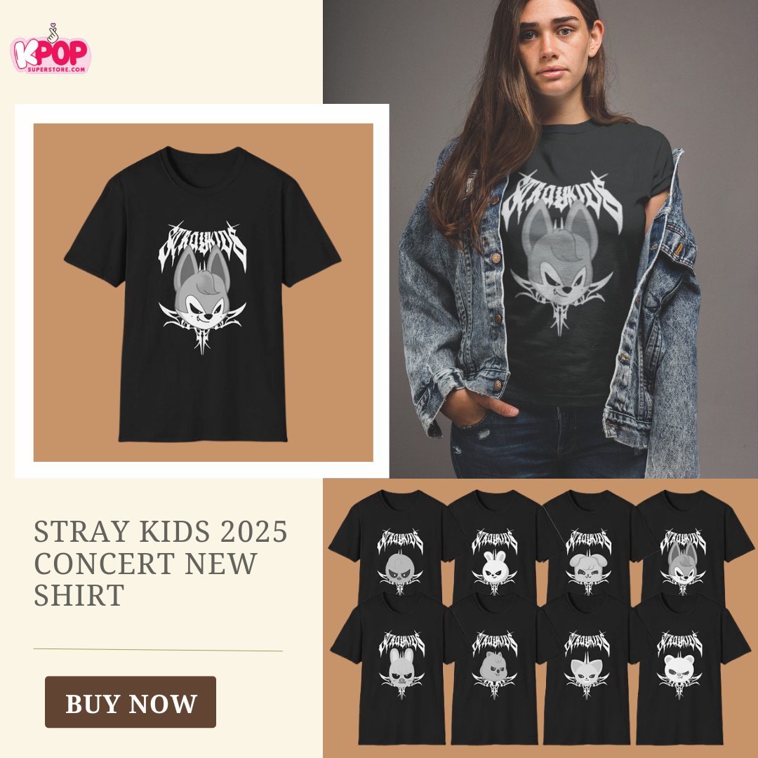 Stray Kids 2025 Concert New Shirt
