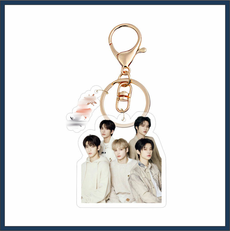 TXT Member Keychain Ring