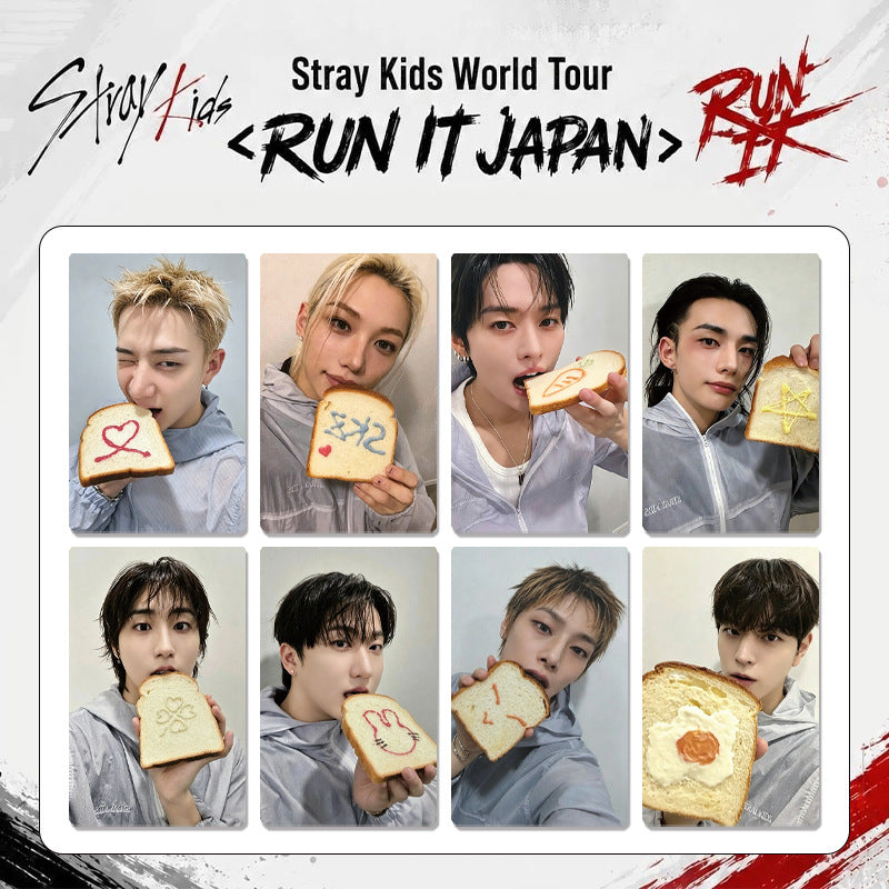 Straykids Run IT Japan Tour Sunflower Photocards