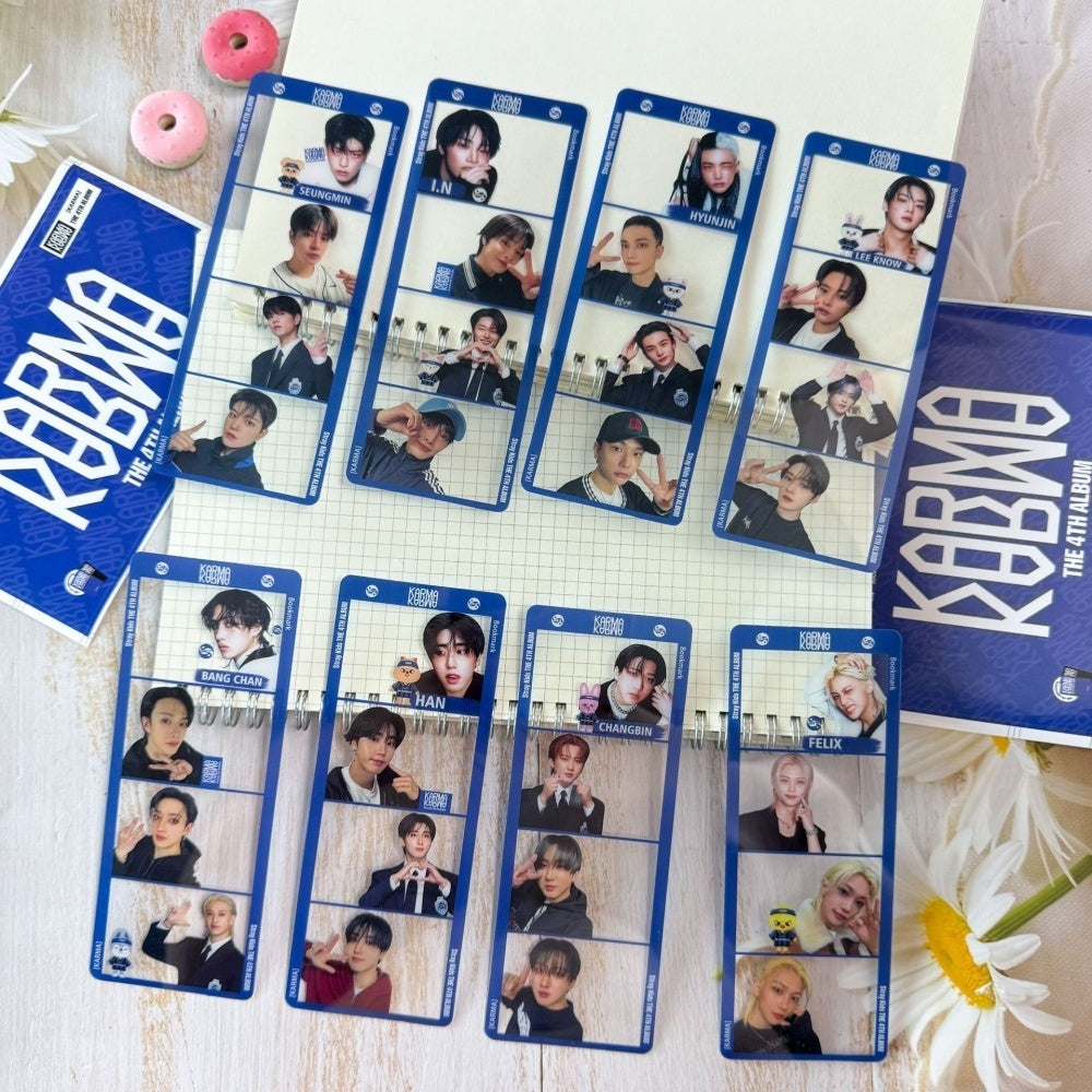 Stray Kids KARMA PVC Photocard Strips