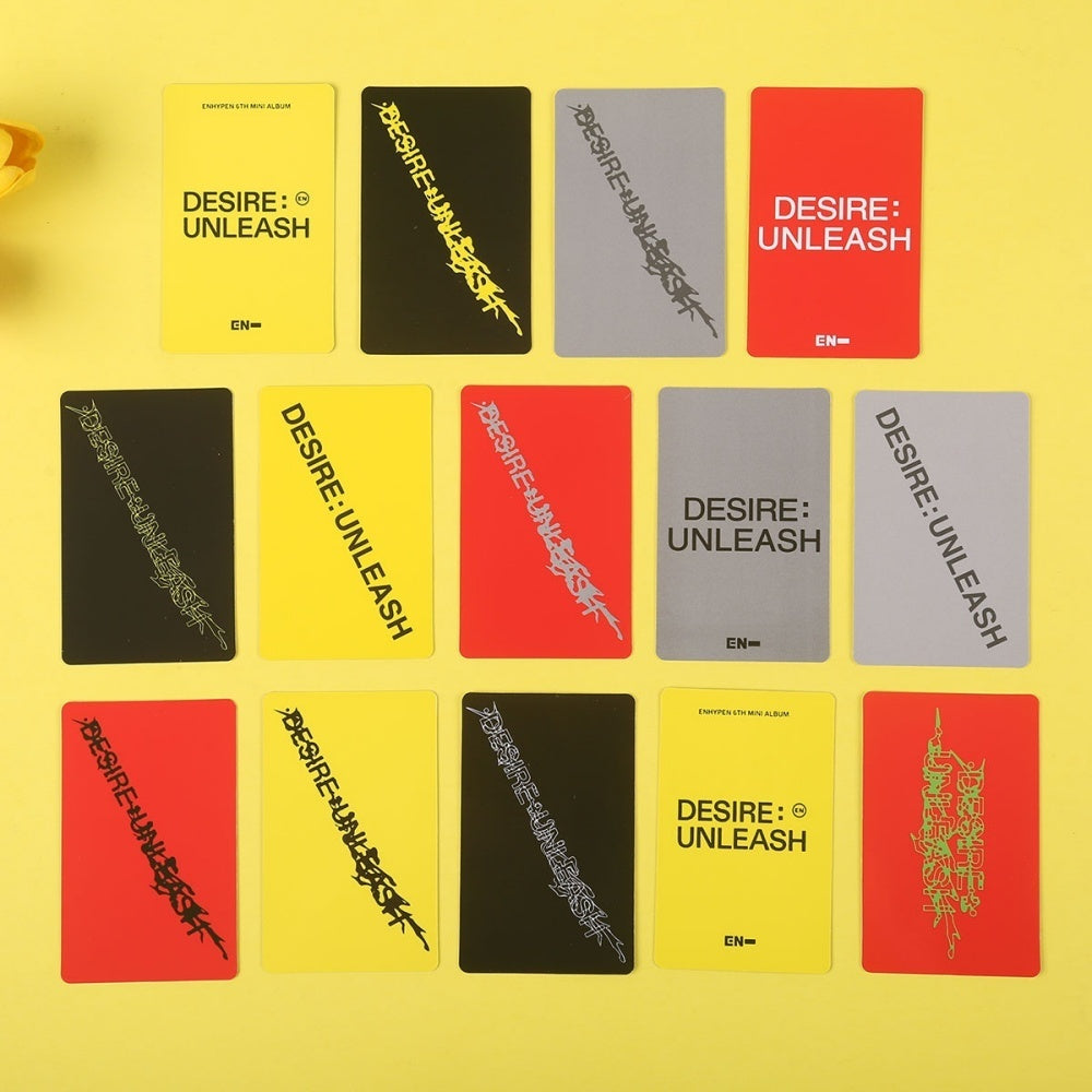 Enhypen Unleash Desire Solo Bias Photocard