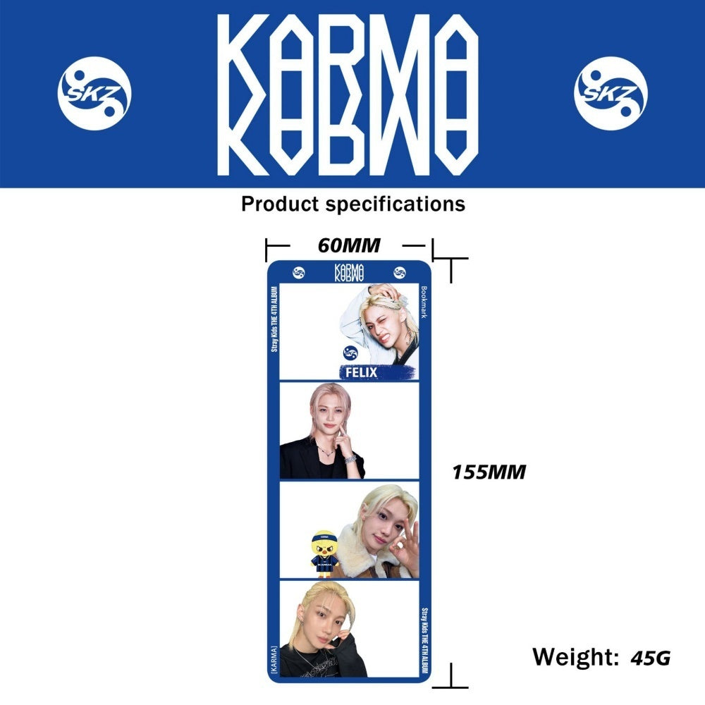 Stray Kids KARMA PVC Photocard Strips