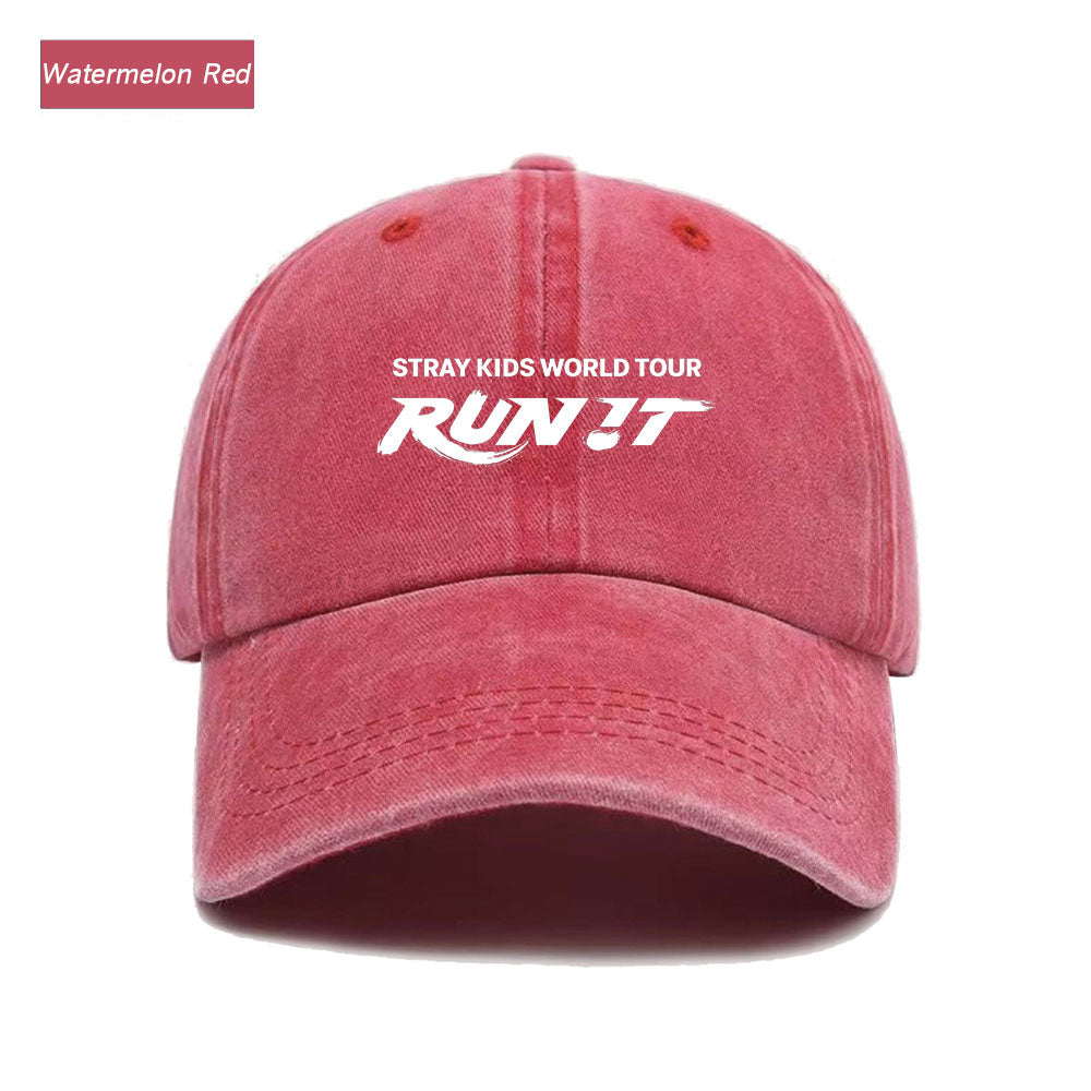 Stray Kids Run It 2026 World Tour Baseball Cap