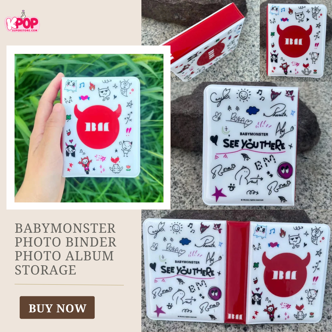 BABYMONSTER Photo Binder Photo Album Storage