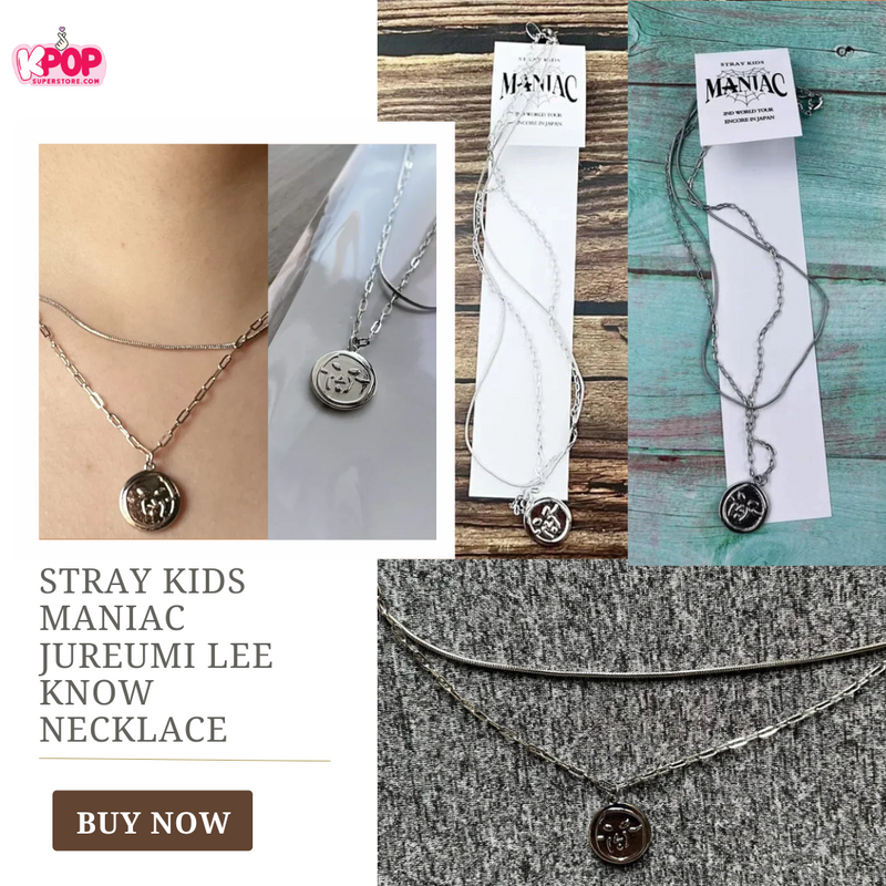 Stray Kids Maniac Jureumi Lee Know Necklace