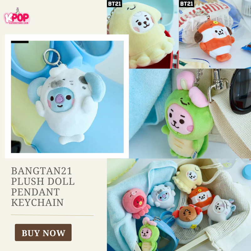 Bangtan21 Plush Doll Pendant Keychain