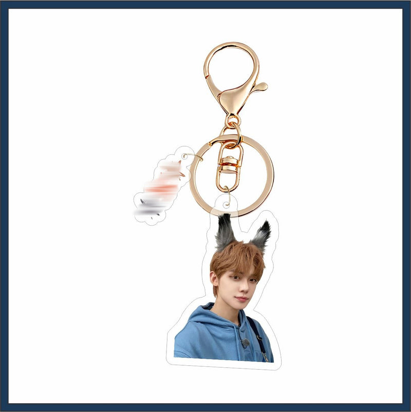 TXT Member Keychain Ring