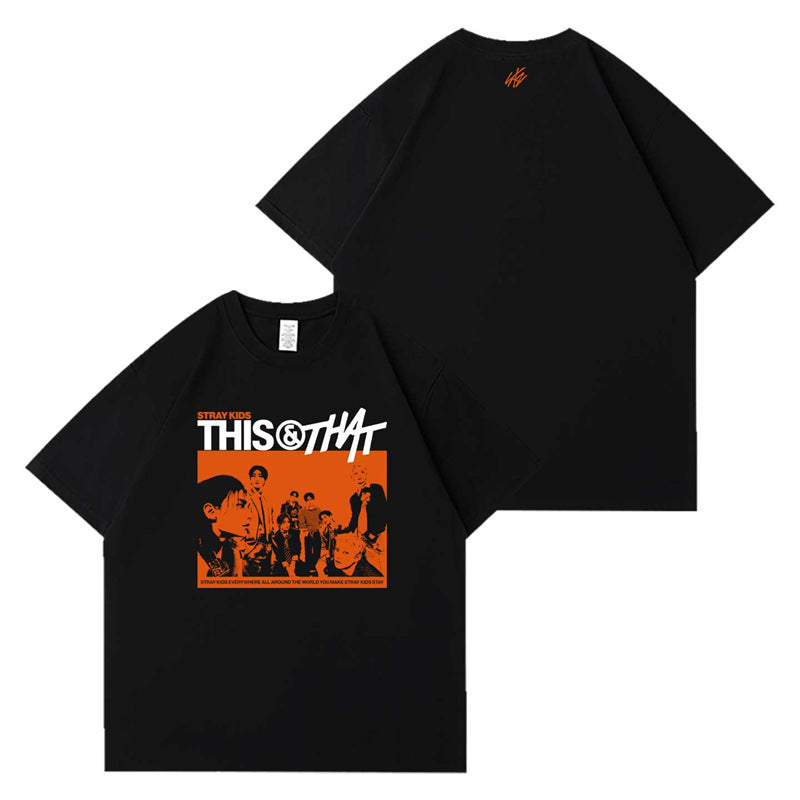 SKZ This & That Colored Cute Shirt Merch