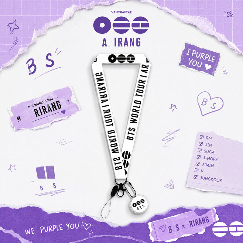 Bangtan Army Arirang 2026 Lanyard Accessories