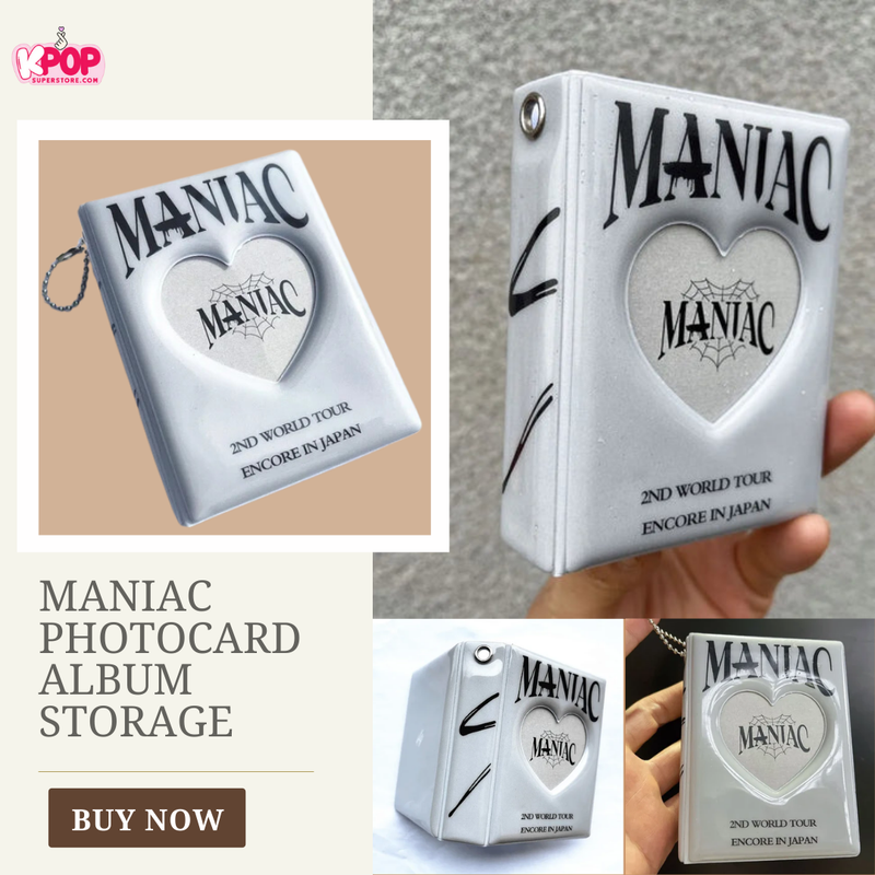 Stray Kids MANIAC Photocard Album Storage