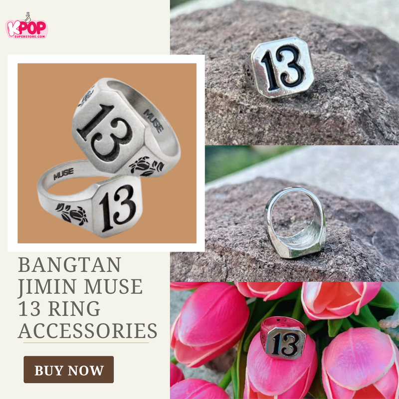 Bangtan Jimin Muse 13 Ring Accessories