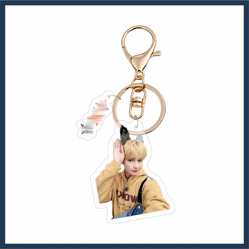 TXT Member Keychain Ring