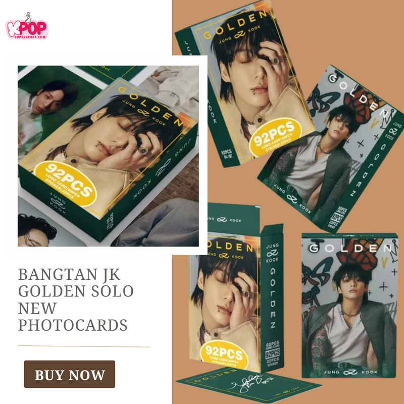 Bangtan JK Golden Solo New Photocards