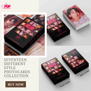 KPOP Siebzehn Fotokarten-Sammlung in verschiedenen Stilen