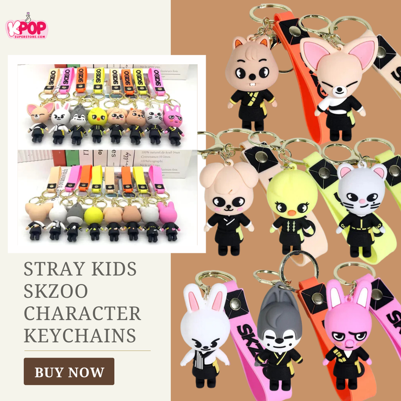 Stray Kidz SKZOO Character Keychains