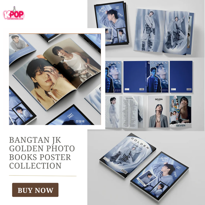 Bangtan JK Golden Photo Books Poster Collection