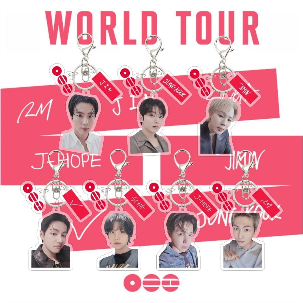 Bangtan Boys 2026 World Tour Keychain Accessories