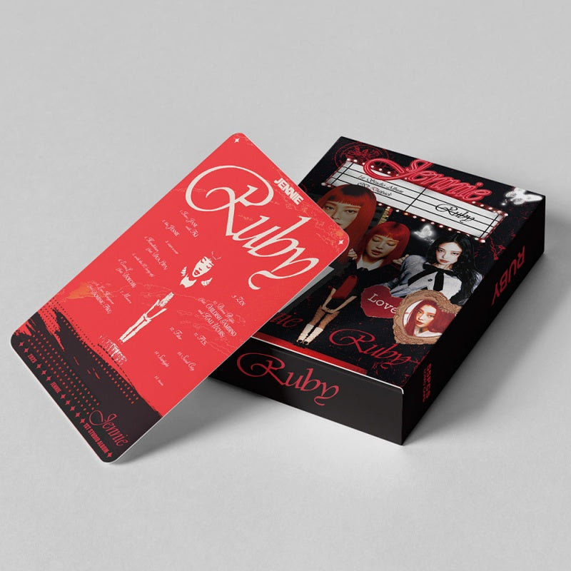 Blackpink Jennie Ruby Lomo Card