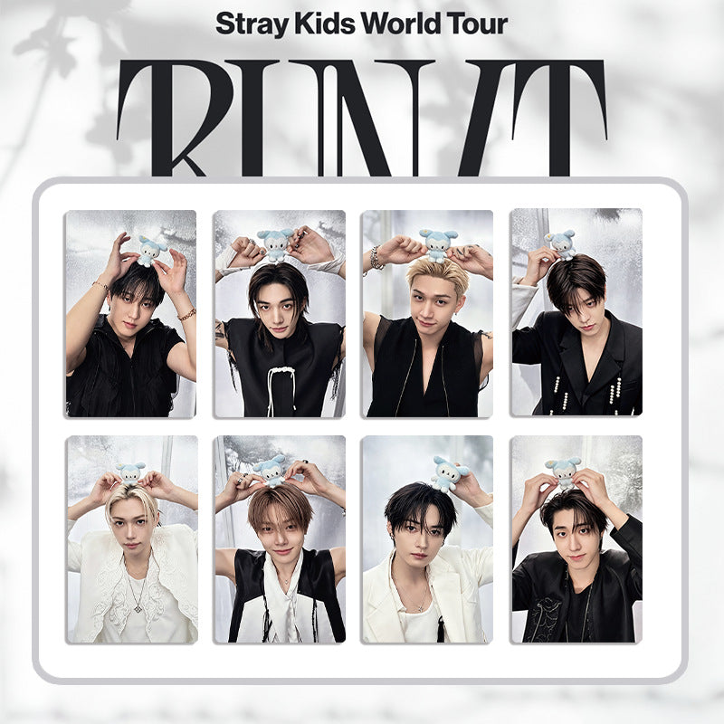 Stray Kids Run It Tasy Photocards