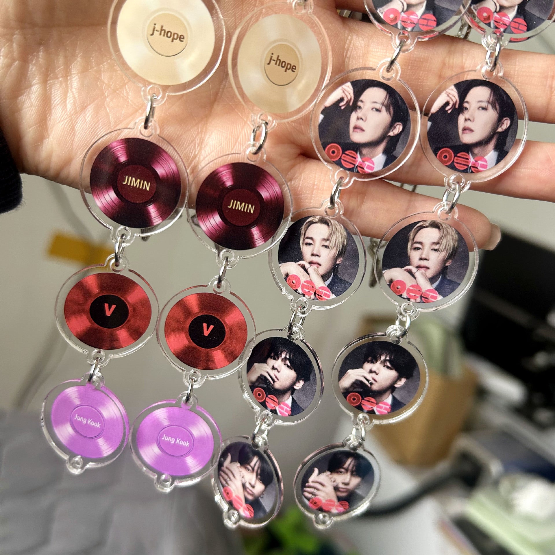 Bangtan Boys CD Style Arirang 2026 Keychain Accessories