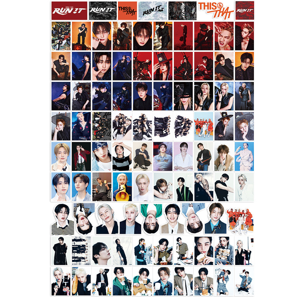 Straykids Run It 100 pcs Sticker Accessories