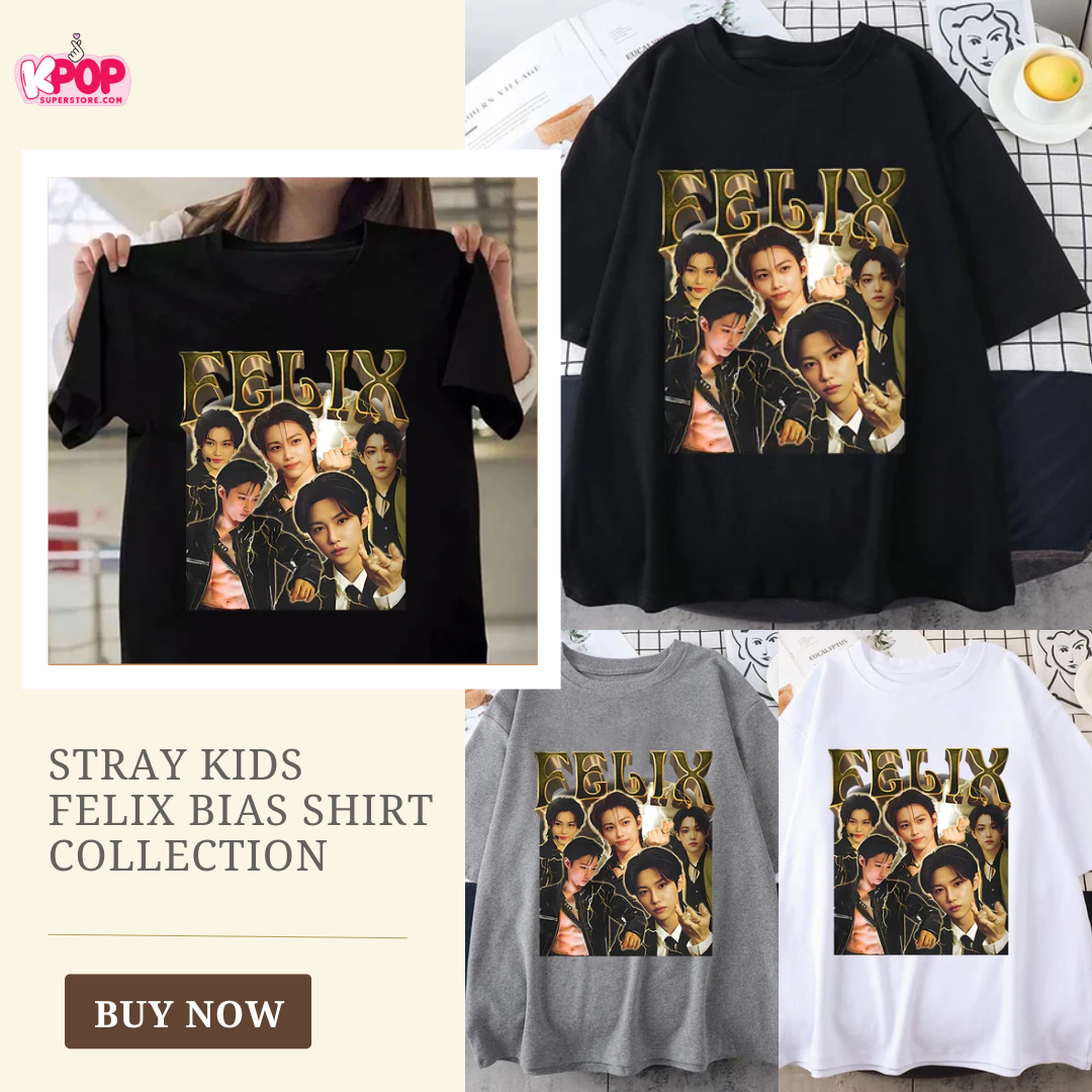 Stray Kids Felix Bias Shirt Collection