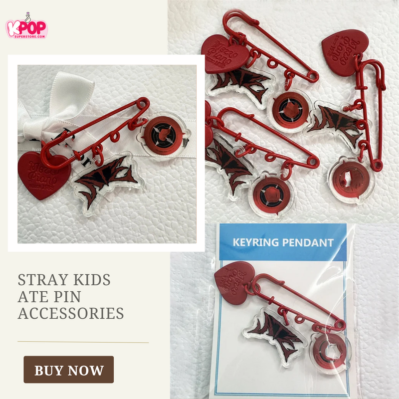 Stray Kids ATE Pin Accessories