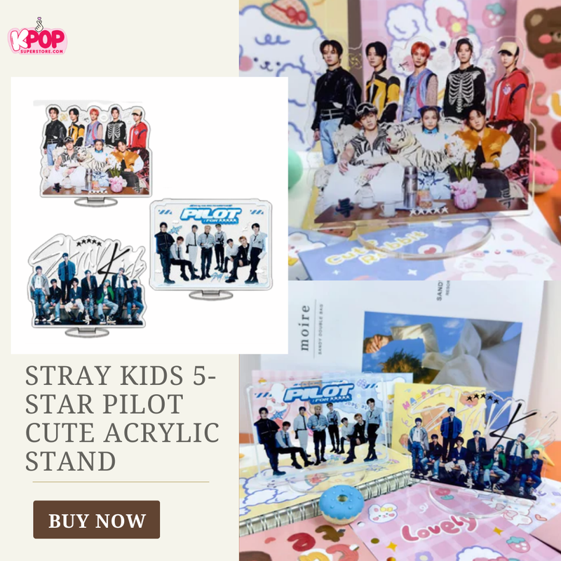 KPOP Stray Kids 5-Star Pilot Cute Acrylic Stand