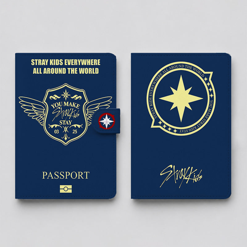 Stray Kids Passport Holder Accessories
