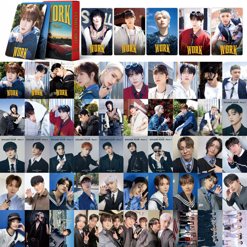 ATEEZ GOLDEN HOUR : Part.1 Work New Photocards