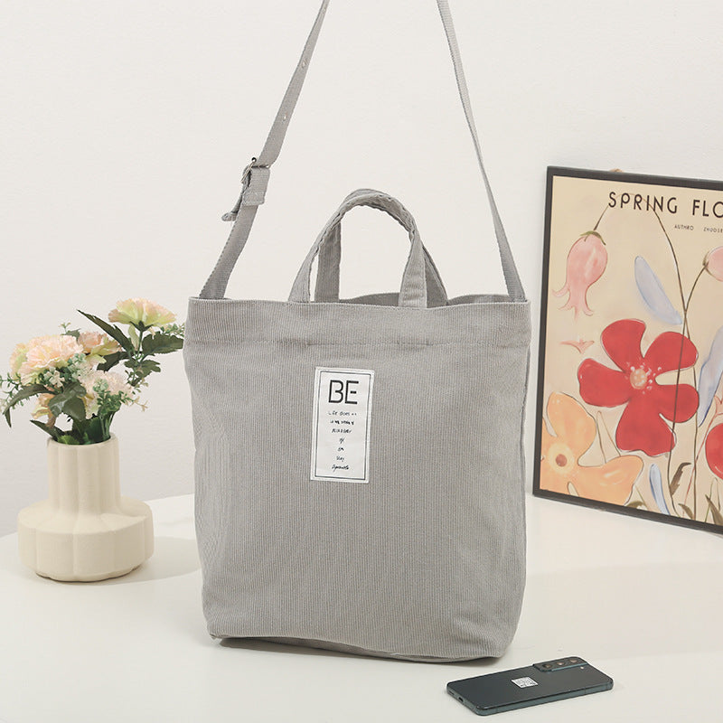 Bangtan Boys Famous Grey Tote Bag
