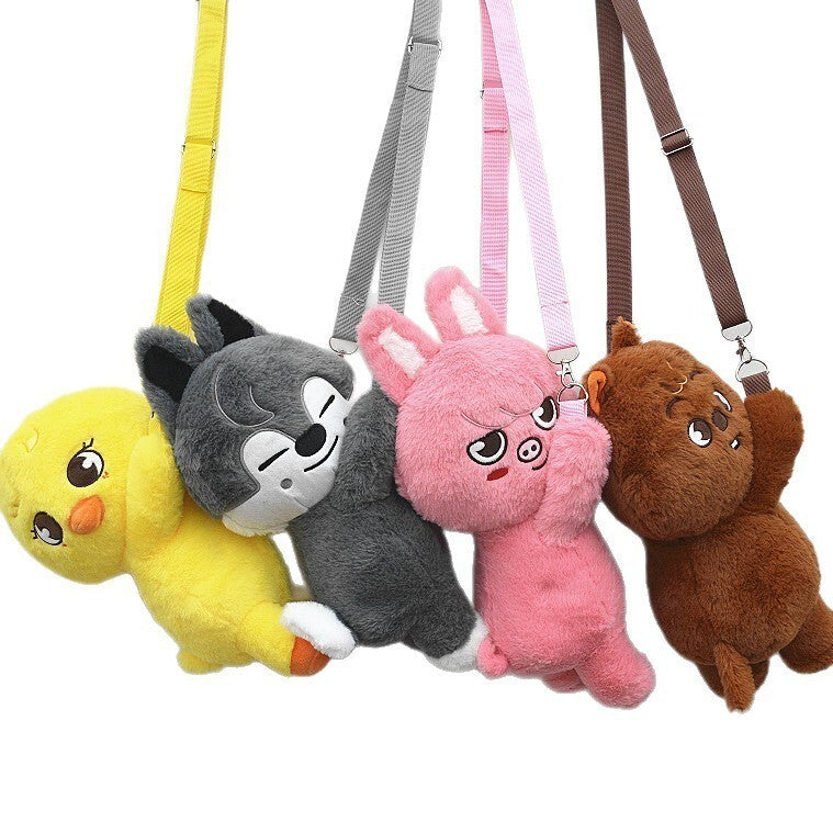 Stray Kids SKZOO New Plush Sling Bag 2026