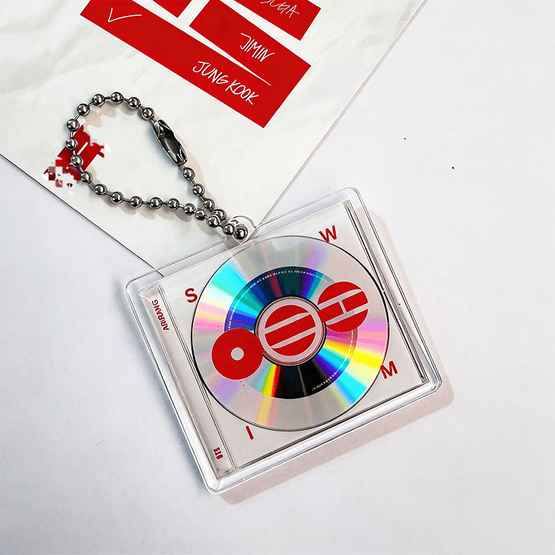Bangtan Boys 2026 Arirang Square Red Keychain
