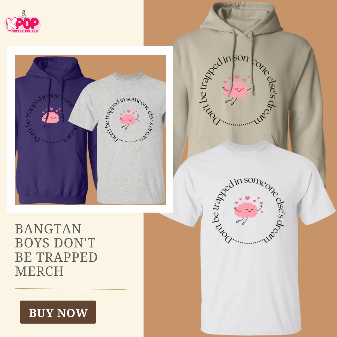Bangtan Boys Don't Be Trapped Merch