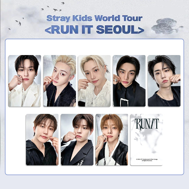 Straykids Run IT Seoul Photocards Collection