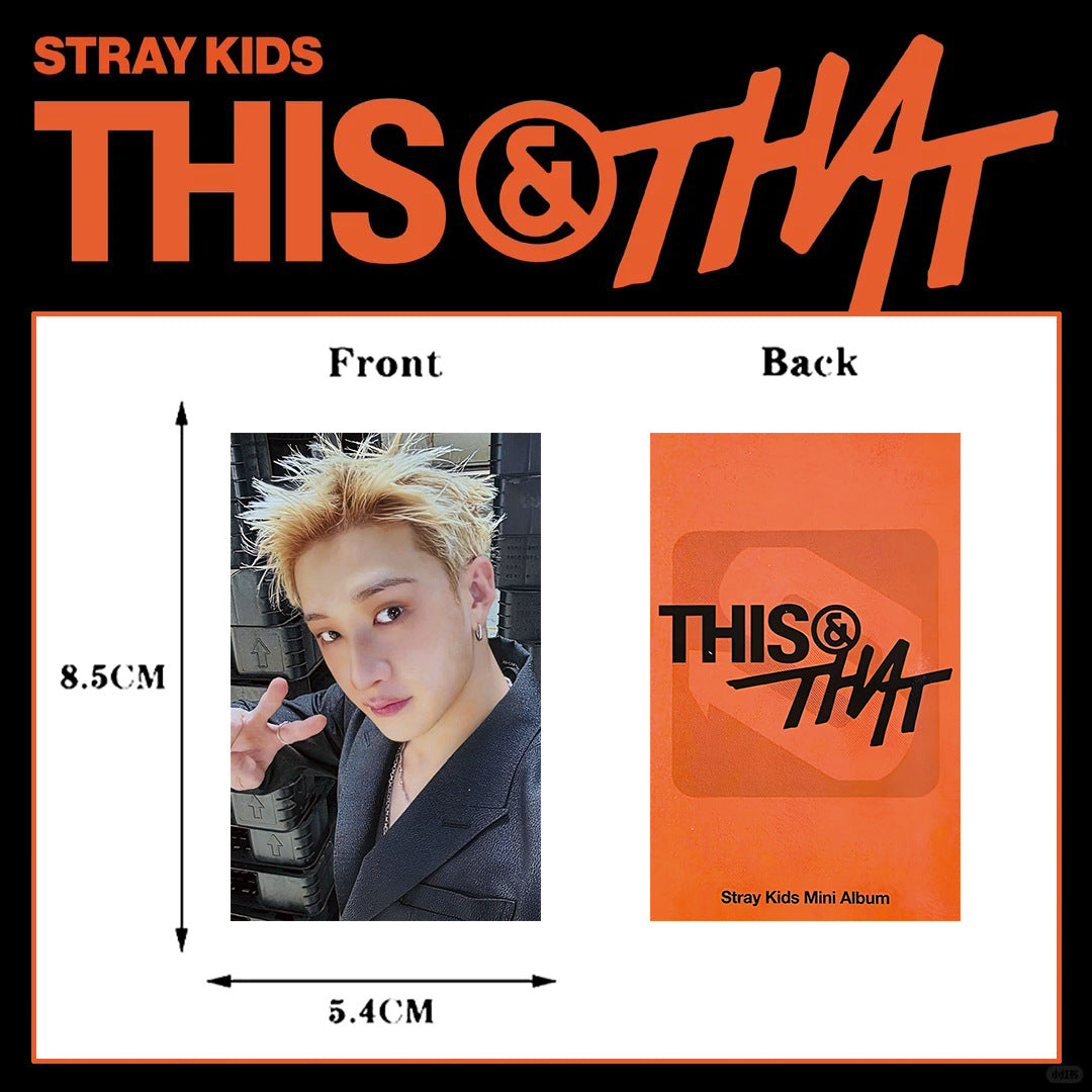 Straykids This & That Photocards Group Set