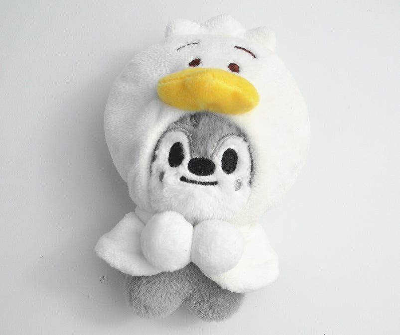 Stray Kids SKZOO Cute Cover Plush Dolls Keychains