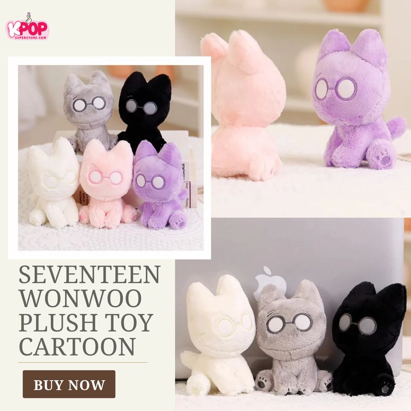 Seventeen WONWOO Plush Toy Cartoon