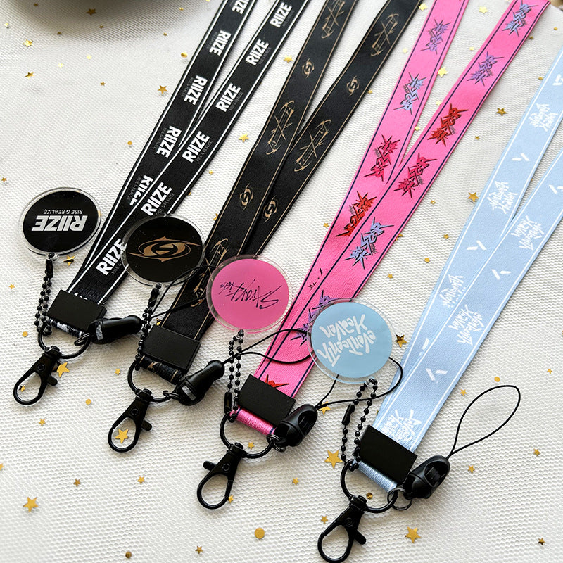 KPOP Multi Group Lanyard with Logo