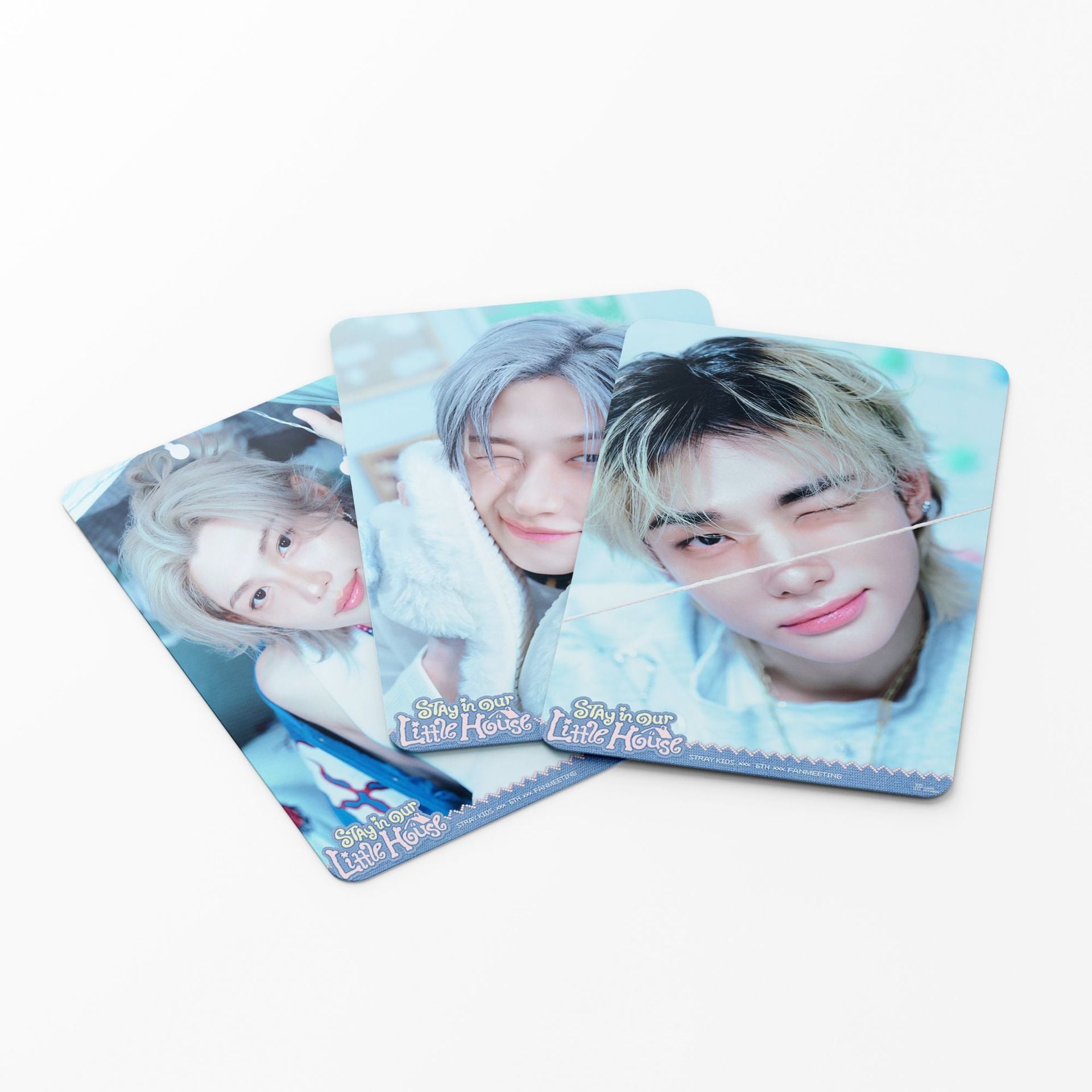 Stray kids Stay in our Little House 2026 Laser Lomo Cards