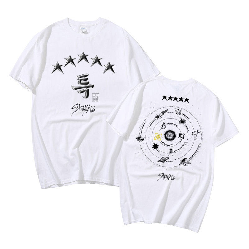KPOP Stray Kidz New Album 5-Star Shirt V4