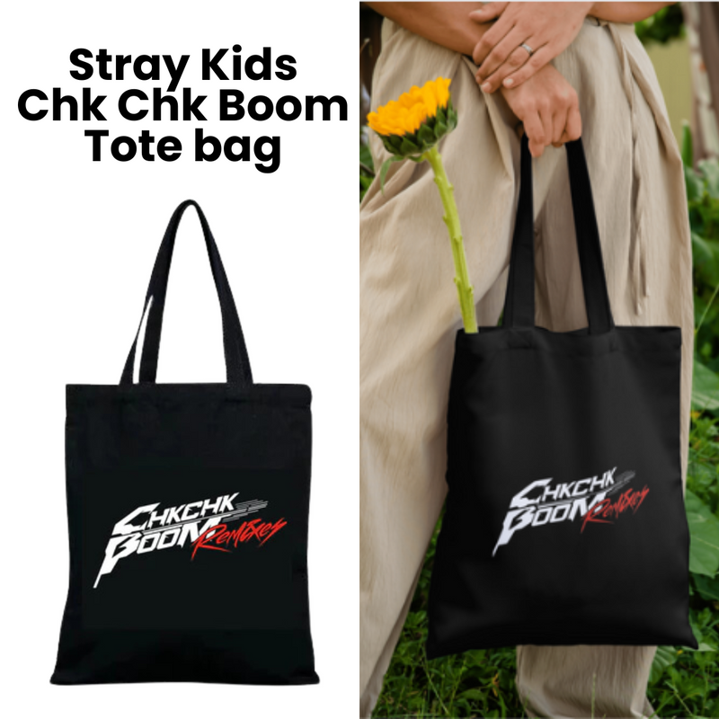 Stray Kids Chk Chk Boom Tote bag