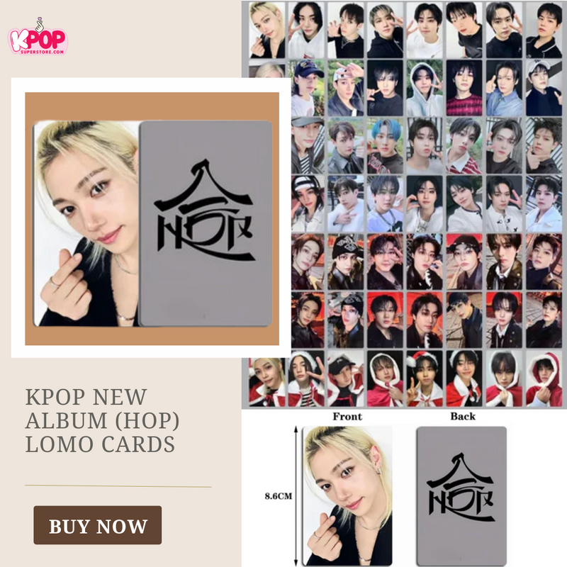 KPOP New Album (HOP) LOMO Cards