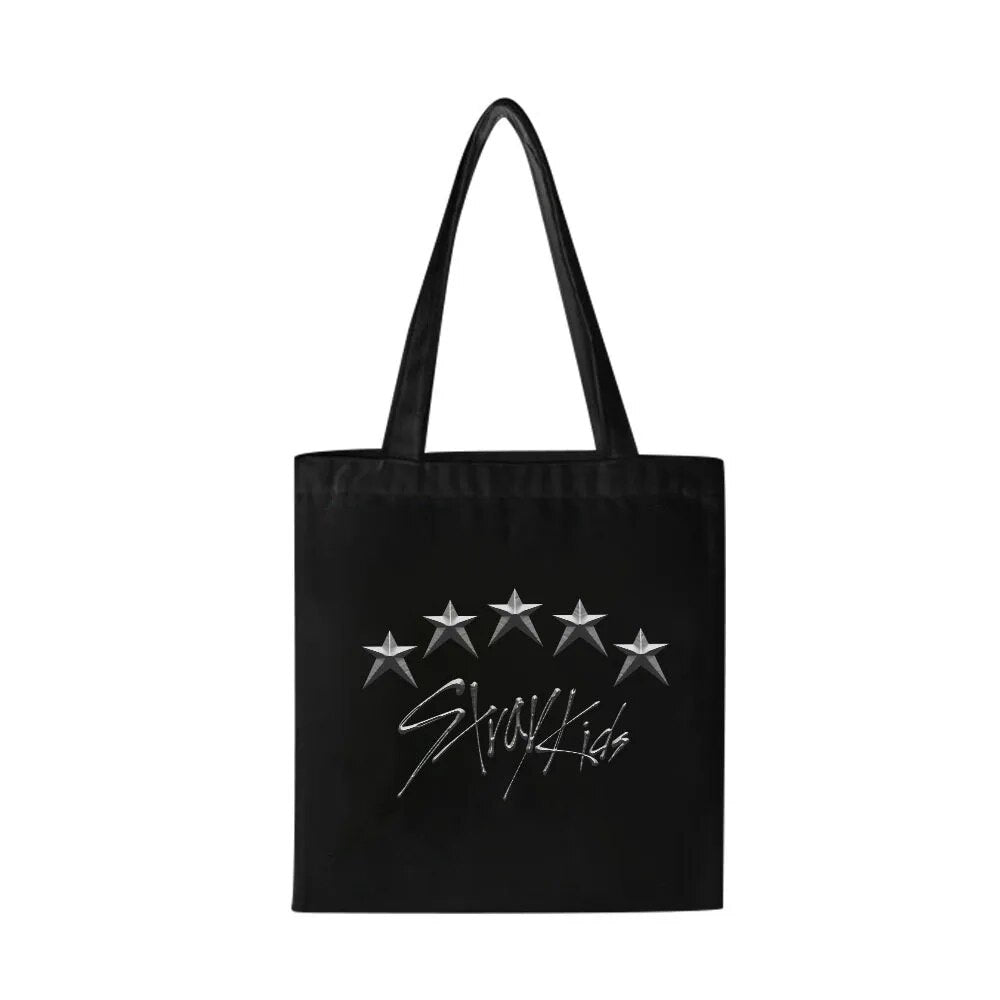 KPOP Stray Kids 5 Star Album Tote Canvas Bag