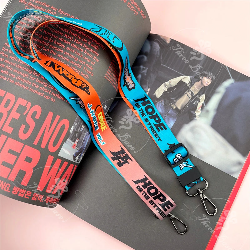 Bangtan Boys Long Phone Lanyard Strap